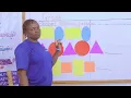 How to make patterns using shapes rectangles triangles circles ovals and squares - Grade 3 Math