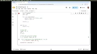Euler method Python