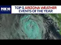 Tropical storm remnants l No 1 Arizona weather event of 2025 l FOX 10 Phoenix