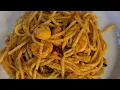 Download Lagu Spaghetti met zeevruchten als avondeten, mijn familie heeft ervan genoten | De familie Hundt