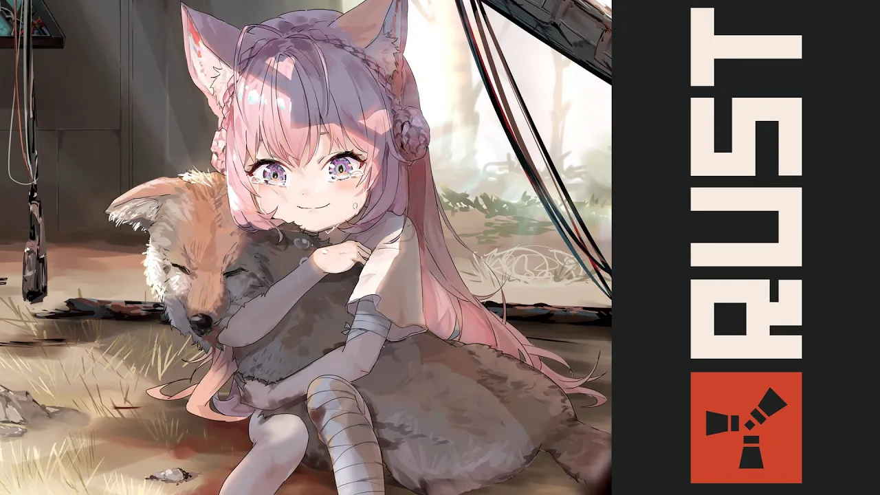 【RUST】チームできすぎ…⁉一匹コヨーテはこの世界で生き残れるのか【博衣こより/ホロライブ】