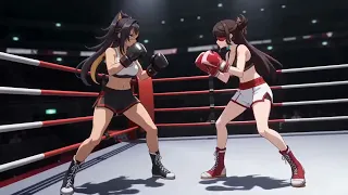 Beidou vs Dehya - Female Boxing AI Animation