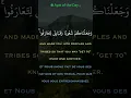Download Lagu Surat Al-Ḥujurāt (49: The Chambers) Ayat: 13 | سورة  الحجرات| #shorts