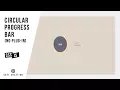Circular Progress Bar No Plug-in CSS - JavaScript Tutorial