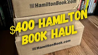Let s See What I Picked Up 400 Hamilton Book Haul