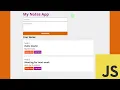 Build A Notes App App With Javascript Add Local Storage JS Project 7 of 10