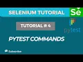 Pytest CLI Commands Tutorial Run Tests Faster with Real Examples