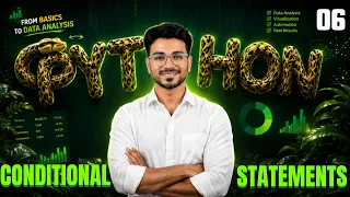 Python Conditional Statements in Telugu if elif Nested if Python Full Course for Beginners