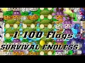 Download Lagu Plants vs Zombies Survival Endless 1 - 100 Flags