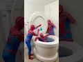 Download Lagu My SPIDER-MAN Boyfriends Balloon PRANKED Me in Giant Toilet #shorts