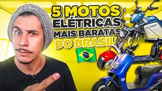 TOP 5 MOTOS ELÉTRICAS MAIS BARATA DO BRASIL
