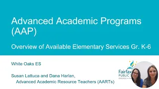 2024 Fall AAP Overview of Services Presentation