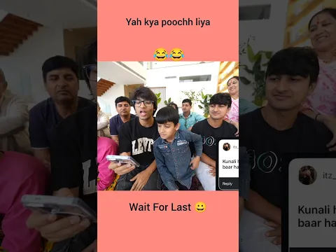 yah kya poochh liya 😅😅 ll Sourav Joshi vlogs ll #shorts #youtubeshorts #qna