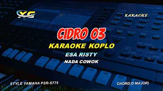 Download CIDRO 3 KARAOKE LIRIK - ESA RISTY -  NADA COWOK (YAMAHA PSR - S 775) Ora Perpisahan Sing Dadi MP3