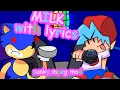 Download Lagu Milk WITH LYRICS | Vs. Sunky.mpeg | Sonic.exe mod Cover | FRIDAY NIGHT FUNKIN' with Lyrics