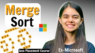 Merge Sort For Beginners Java Placement Course