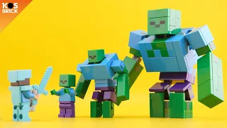 LEGO Minecraft Mutant Zombie Upgrade! (Bigger & Scarier 😱)