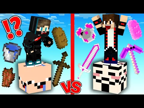 Video Thumbnail: ماين كرافت : حـرب حظ بلوكة النوب ضد بلوكة الهكر !!؟ 😱🔥