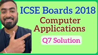ICSE Class 10 2018 Computer Applications Q7 Java Method Overloading Full Coding Explanation