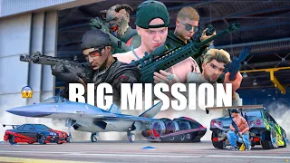 MISI BESAR KEI DAN PESAWAT GUNDAM MENYERANG PULAU MARKAS BESAR MUSUH - GTA 5 ROLEPLAY