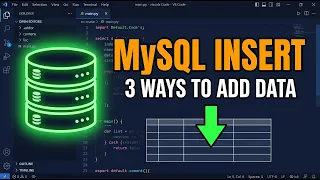 MySQL INSERT INTO Add Data to Tables 3 Different Ways