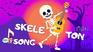 Halloween Spooky Dance Song for Toddlers | Skeleton Dance | Fun Action Song for Kids