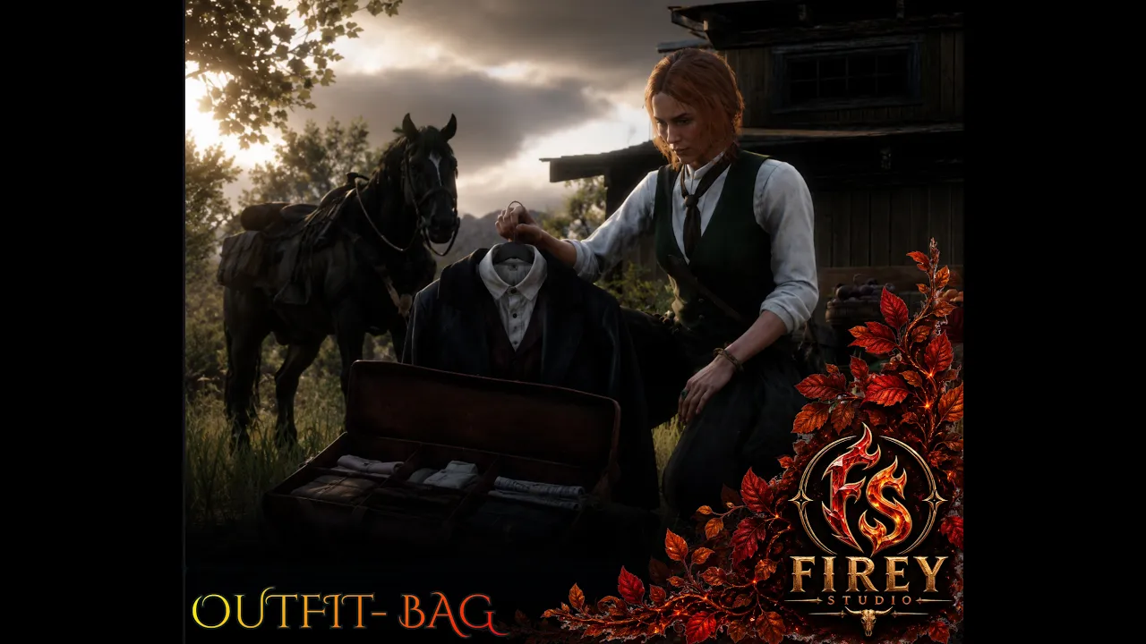 Outfit Bag  | RedM Interaction Script (VORP-Core)