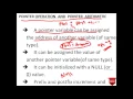 Arithmetic operations on pointers-82