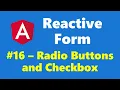 16 - Radio Buttons and Checkbox