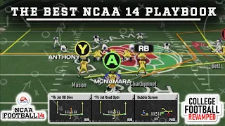 The BEST Custom Playbook to Use in NCAA 14 College Football Revamped