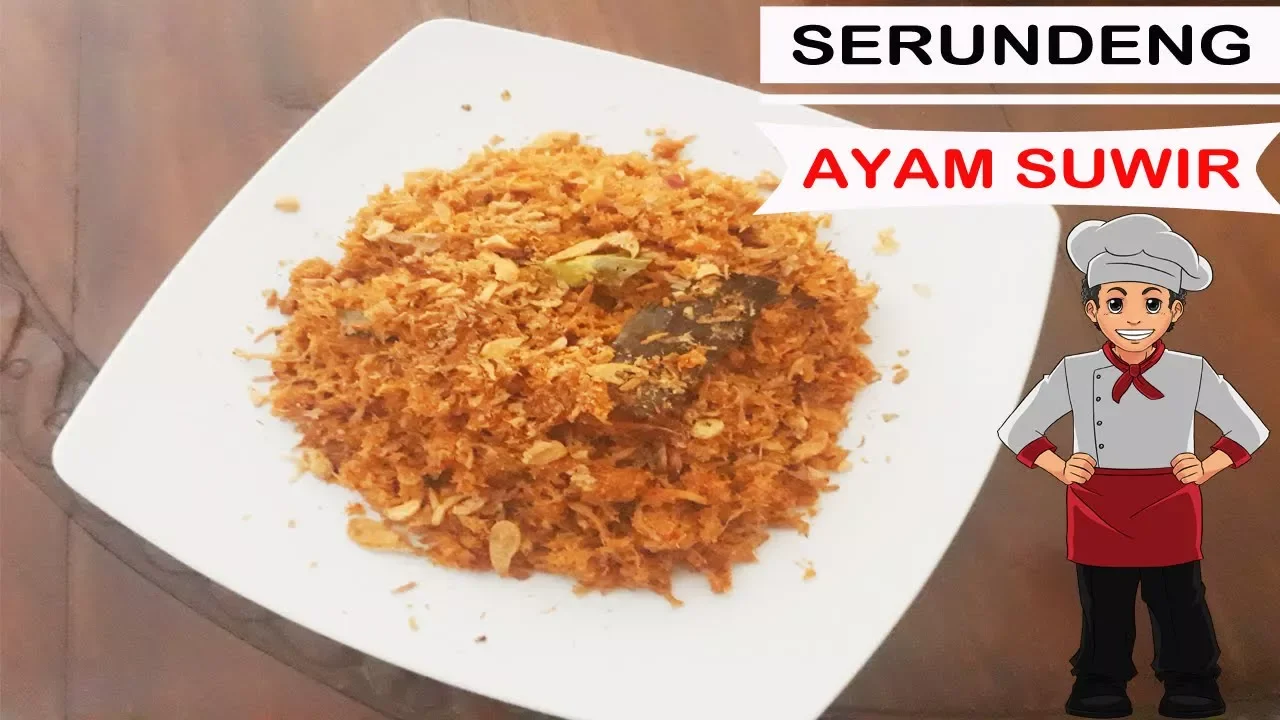 RESEP AYAM SUWIR ALA CATERING DAN HAJATAN