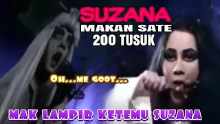 suzana eats 200 sticks of satay mak lampir terolohok