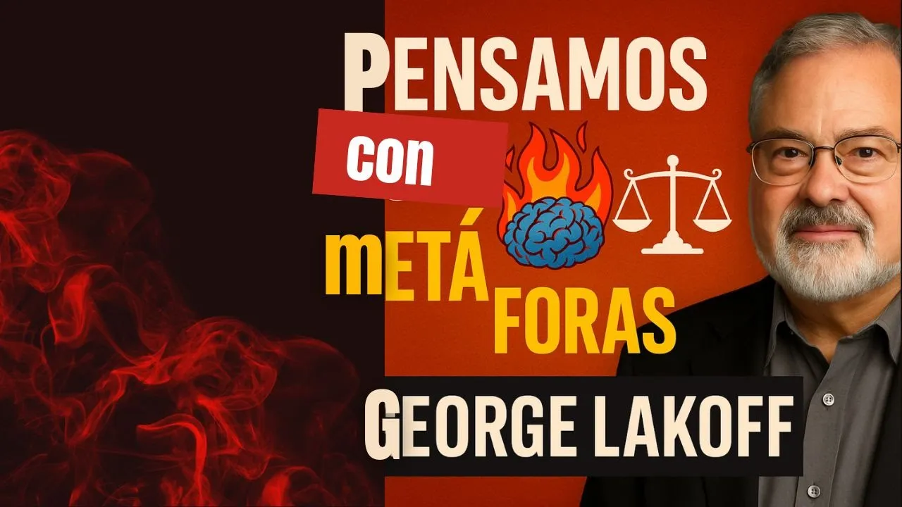 Pensamos con metáforas. George Lakoff y la teoría que cambió la forma de entender el lenguaje