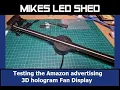 Download Lagu Amazon 3D Hologram Spinning Fan LED Display - Unbox, Setup \u0026 Customize