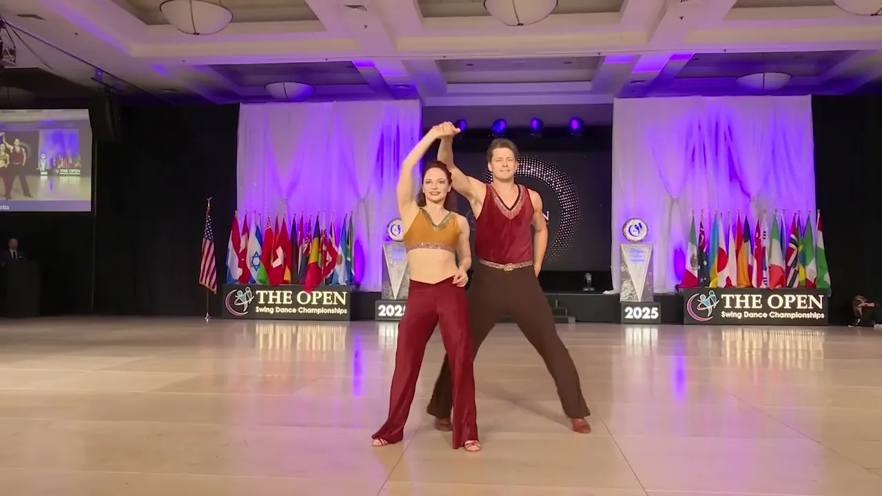 Joel Torgeson and Chantelle Pianetta - 3rd Place Showcase - The Open 2025