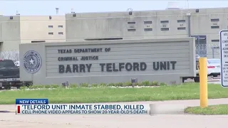 20-year-old inmate stabbed to death at Telford Unit in New Boston