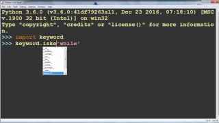 How to Check if a String is a Valid Keyword in Python language