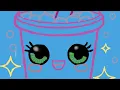 Digitally coloring a boba tea coloring page pt1