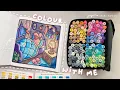 cozy winter bedroom colour with me asmr colouring