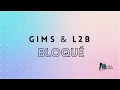 GIMS x L2B   BLOQUÉ (Lyrics Vidéo)