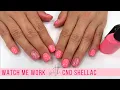 Full Salon Step-by-Step Manicure Shellac non invasive Watch Me Work