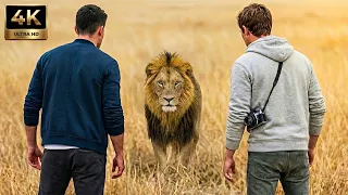 The Moment of Truth: Will This Wild Lion Remember Us?