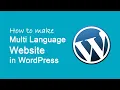 How to make multi language website in WordPress using polylang Best WordPress multilingual plugin