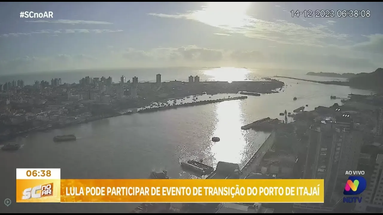 Presidente Lula pode participar da cerimônia de transição do Porto de Itajaí em janeiro de 2024