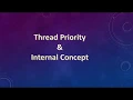 Thread Priority and Internal Concept - Multithreading in java