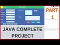 Java Complete Project For Beginners With Source Code - Part