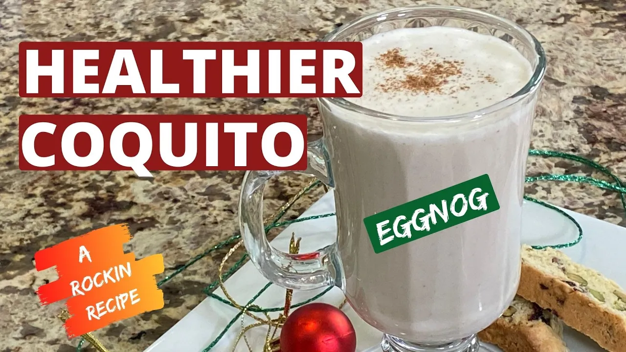 How To Make Coquito Eggnog   A Healthier Puerto Rican Coquito