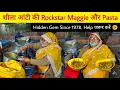 Download Lagu Hardworking Sheela Aunty Selling Cheese Maggie \u0026 Pasta || Delhi Street Food