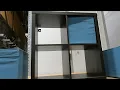 IKEA KALLAX 4 X 4 SHELVING UNIT BLACK BROWN CLOSER LOOK FURNITURE REVIEW REVIEWS IKEA SHOP SHOPPING