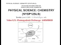 June 2026 NEW Chemistry Regents Cluster 9 ANSWERED - Photosynthetic Pathways